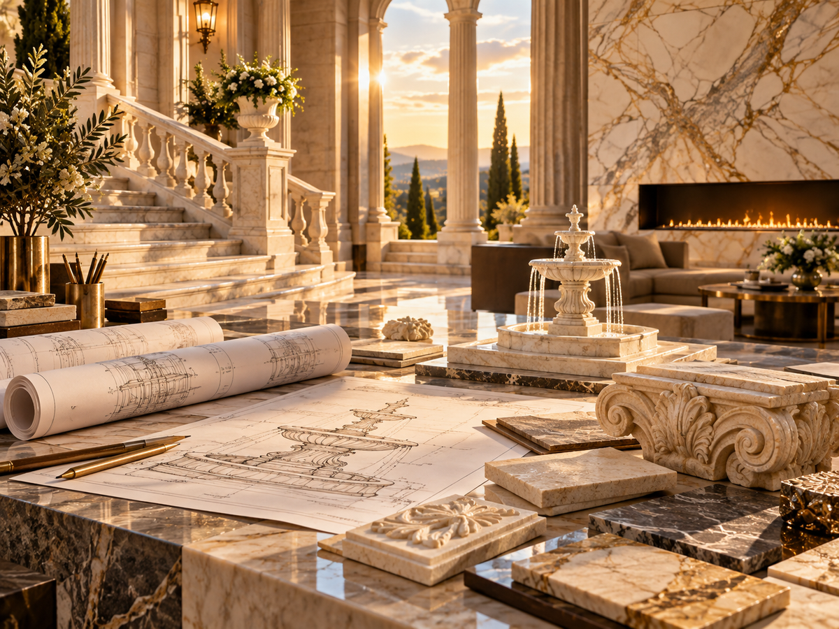 WORLD STONE & BRONZE CO. custom project design and fabrication