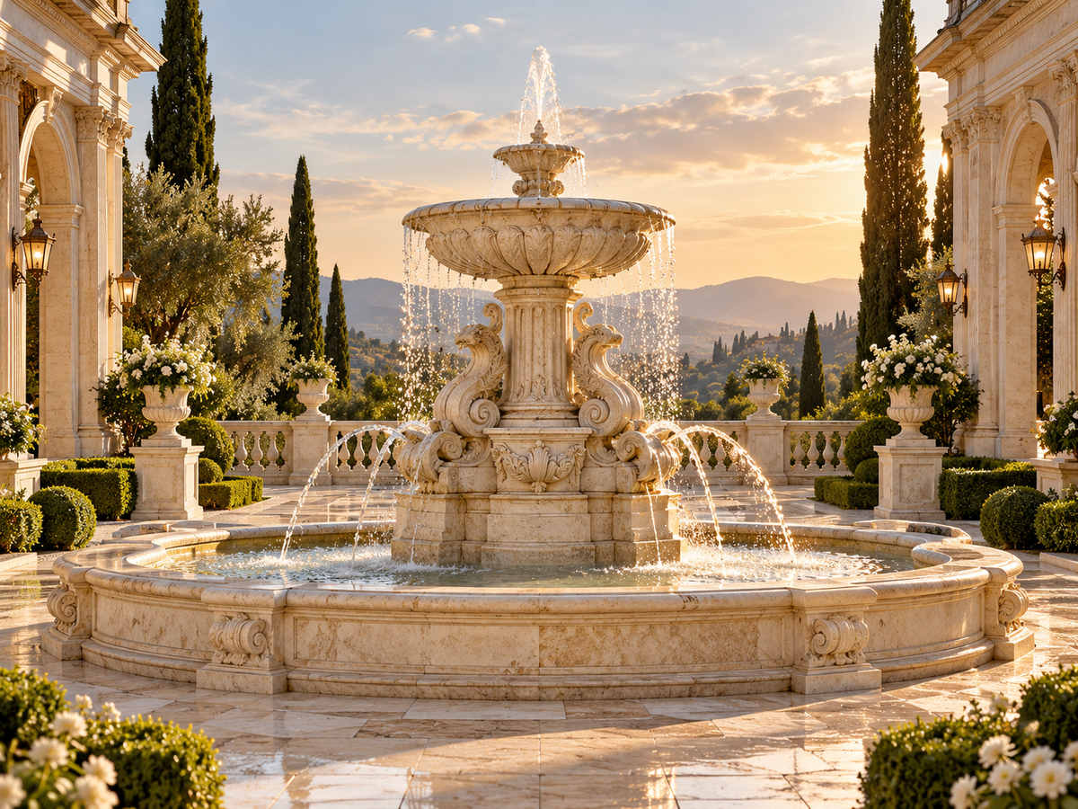 WORLD STONE & BRONZE CO. Animal Fountains collection