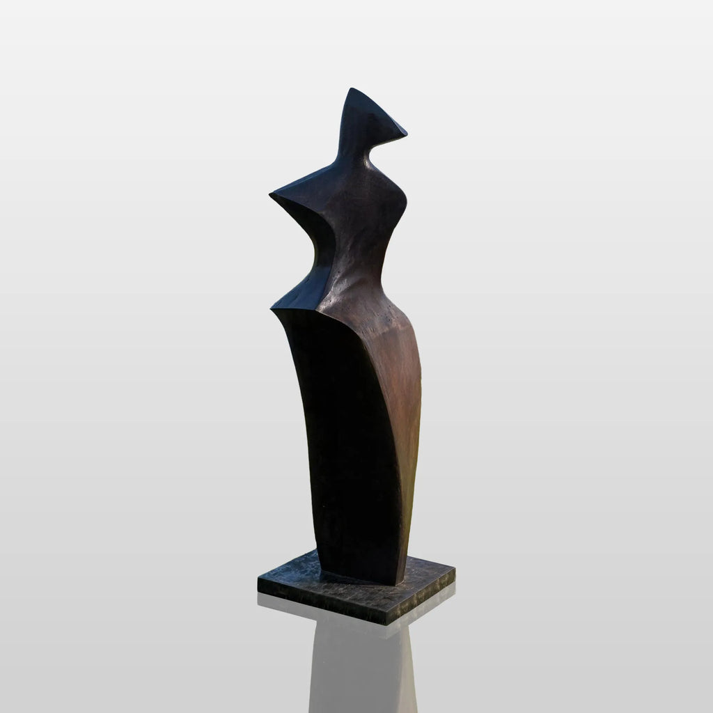 PREMIER Abstract Bronze Sculpture with Minimalist and Human Design Fit for Gardens, Courtyards or Commercial Areas PSB-158