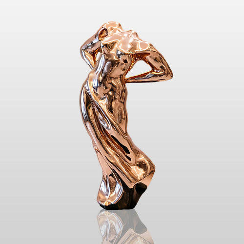PREMIER Abstract Female Sculpture in Stainless Steel Sculpture for Modern Hallways, Entryways and Galleries PSSS-272