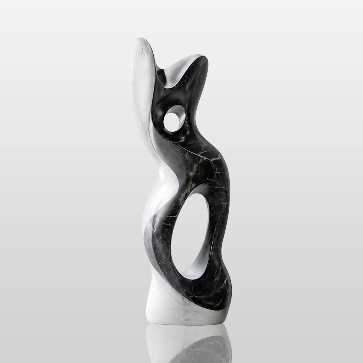 PREMIER Fiberglass Sculpture with Dual Tone Twist Design for Pool Patio, Front Yard or Hotel Hobby PSF-040