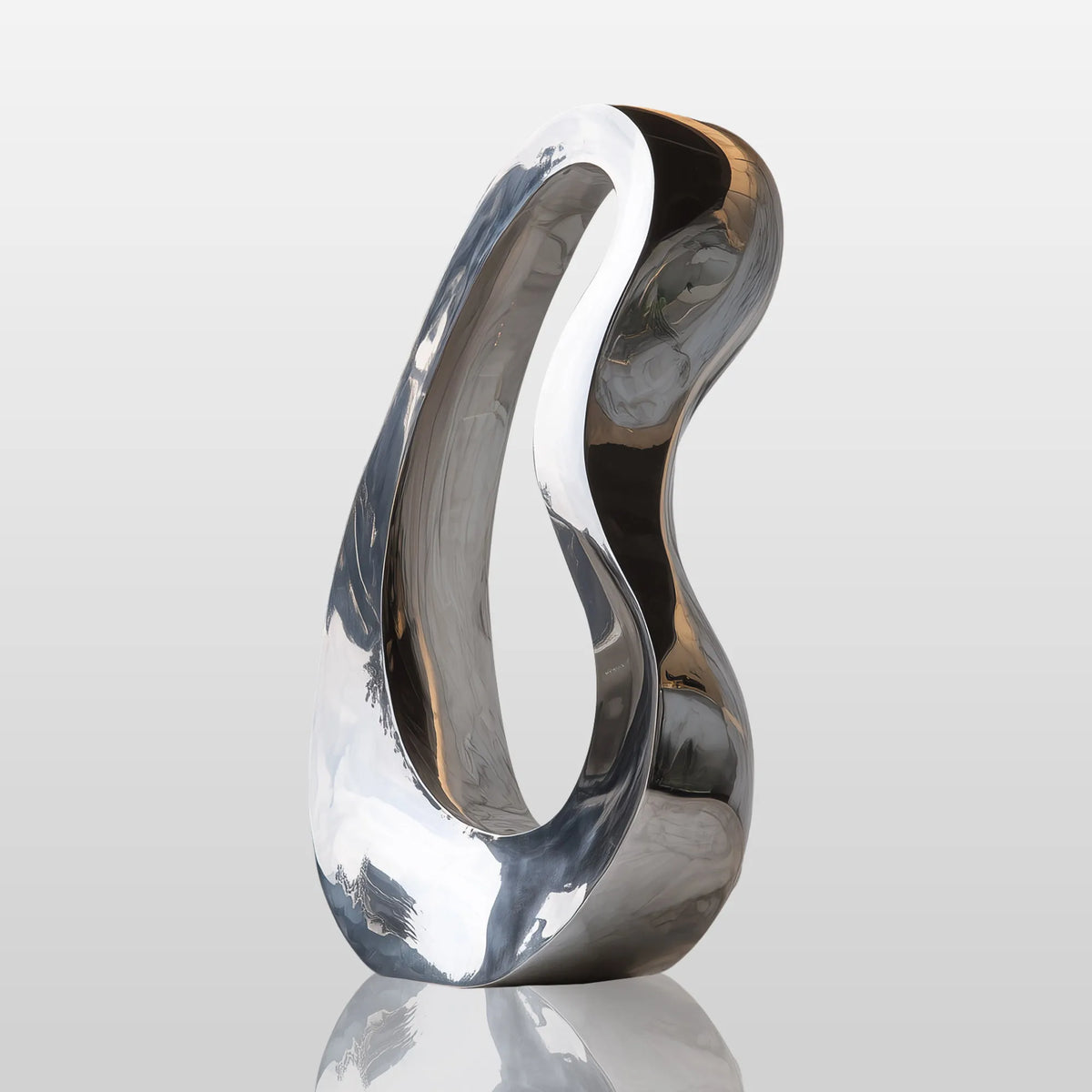 PREMIER Minimalist Stainless Steel Sculpture with Modern Abstract Style for Plazas and Courtyards PSSS-210