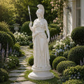 PREMIER White Marble Athena Statue for Backyard, Private Garden, Church or Public Park PSM-187